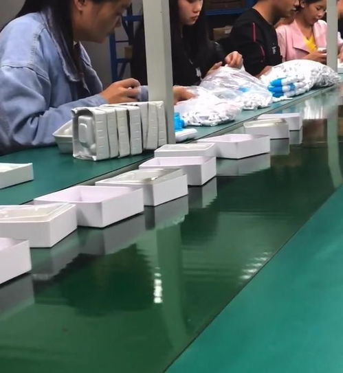 去看了电子厂的生产车间,从组装线看到包装线,每个位置都那么快