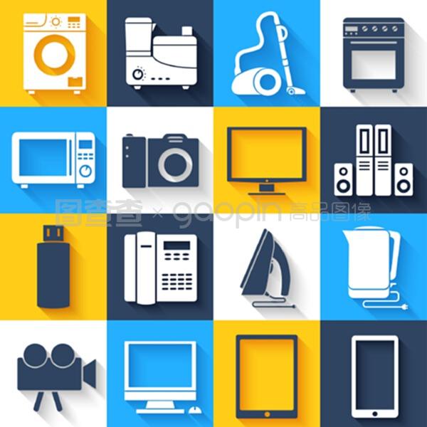 家用电器信息图表 连接科技与生活的视觉桥梁